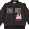 wicked Girls Zip-Up Bomber Jackets Logo Graphic Print Zipper Jacket for Kids & Teens Casual Fashion Coats