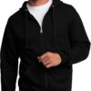 Fruit of the Loom Unisex Adult EverSoft Fleece Full Zip Hoodie Sweatshirt