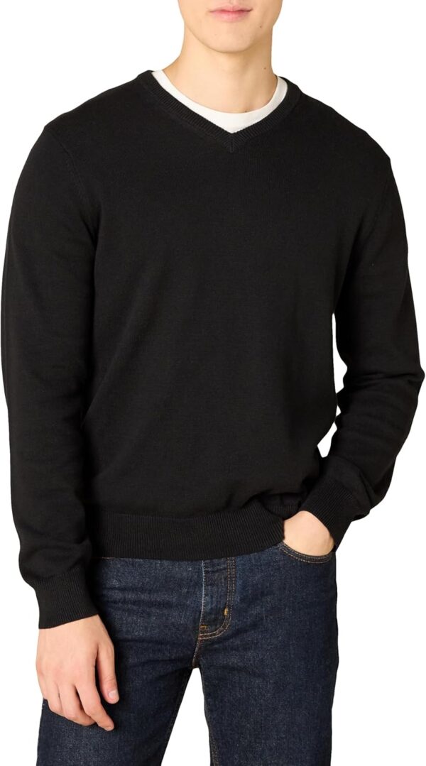 Amazon Essentials Men's V-Neck Sweater (Available in Big & Tall)