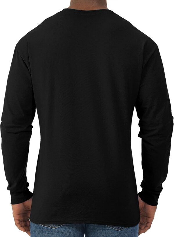 Jerzees Men's Dri-Power Cotton Blend Long Sleeve Tees, Moisture Wicking, Odor Protection, UPF 30+, Sizes S-3x