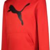 PUMA Boys' Logo Pullover Hoodie