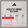 adidas Men's Athletic Cushioned Crew Socks with arch compression for a secure fit (6-Pair)