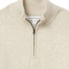 Amazon Essentials Men's Long-Sleeve Soft Touch Quarter-Zip Sweater