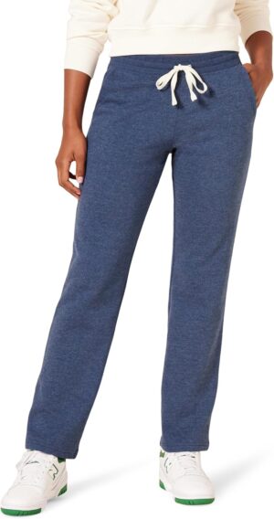 Amazon Essentials Straight Leg Sweatpants for Women, Fleece - (Available in Plus Size)