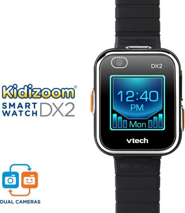 VTech KidiZoom Smartwatch DX2, Black