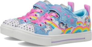 Skechers Girls' Twinkle Sparks-Jumpin' CLOU Sneaker