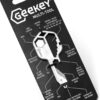 Geekey Multi-tool | Original Key Shaped Pocket Tool | Stainless Steel Keychain Utility Gadget | 16+ Tools | TSA Safe Multitool | Gift for Christmas, Men, Women, Valentine's, Birthday, Father