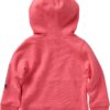 Carhartt Girls' Long-Sleeve Half-Zip Hooded Sweatshirt