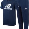 New Balance Boys' Joggers Set - 2 Piece Jersey Graphic Tee Shirt and Fleece Jogger Pants - Boys Activewear Jogset (8-20)