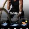 TELALEO 5 Pack Men's Athletic Compression Shirts Sleeveless Workout Tank Top Sports Base Layer Running Basketball