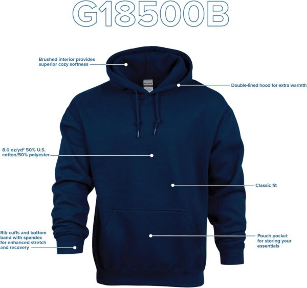 Gildan Youth Hoodie Sweatshirt, Style G18500B