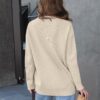 LILLUSORY Women Oversized Cardigan Sweater 2025 Fall Outfits Cloth Fashion V Neck Knit Button Front Casual Trendy Tops