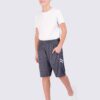 Real Essentials 5-Pack Youth Dry-Fit Active Athletic Basketball Gym Shorts with Pockets Boys & Girls