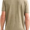 Lucky Brand Men's Venice Burnout Notch Neck Tee