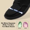 Men's Barefoot Wide Toe Box Shoes - Minimalist Barefoot Shoes with Zero Drop Sole Extra Wide Slip on Walking Shoes for Men