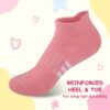 Comfoex 12 Pairs Girls Socks 4-6 6-8 8-10 Years Old Athletic Ankle Socks Cotton Short Socks For Little Big Kids