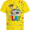 Toy Story Pixar T-Shirt (Sets) Woody Buzz Lightyear Jessie Rex Hamm MrPotato Forky Slinky Dog Toddler/Birthday Kids Clothes