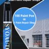 SYOAUTO Black Touch Up Paint for Cars, Auto Touch Up Paint Black Scratch Repair Automotive Black Car Paint Pen 2 in 1 Car Touch Up Paint 0.4 oz