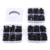 GOOACC 635Pcs Car Push Retainer Clips & Auto Fasteners Assortment -16 Most Popular Sizes Nylon Bumper Fender Rivets with 10 Cable Ties and Fasteners Remover for Toyota GM Ford Honda Acura Chrysler