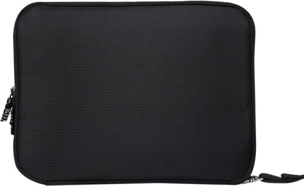 BUBM Double Layer Electronics Organizer/Travel Gadget Bag For Cables,Memory Cards,Flash Hard Drive and More,Fit For iPad Or Tablet(Up To 9.7")--Large, Black