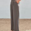 LILLUSORY Wide Leg Dress Pants Women's High Waisted Dressy Trousers