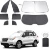 Window Shades for Subaru Forester 2014-2018 Accessories Car Side Full Windows Windshield Sun Shade Sun UV Rays & Privacy Protection for Camping,Napping,and Relaxing 8PCS