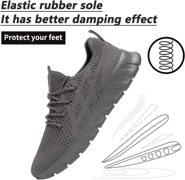 Men's Shoes Running Road Walking Sneakers Sports Athletic Workout Gym Shoes Casual Comfortable Breathable Fashion