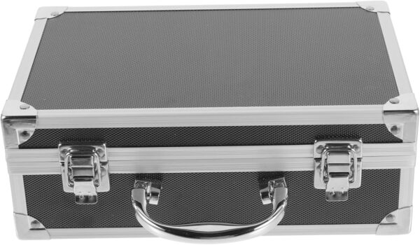 Aluminium Alloy Handheld Tool Storage Box Compact Tool Case for Small Tools Gadgets and Electronics Size with Insert