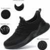 Women's Ladies Tennis Shoes Running Walking Sneakers Work Casual Comfor Lightweight Non-Slip Gym Trainers