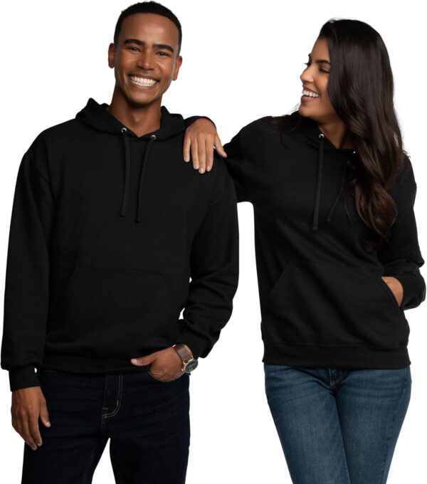 Fruit of the Loom Men's Eversoft Fleece Hoodies, Moisture Wicking & Breathable, Pullover Hooded Sweatshirt