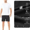 NORTHYARD Men's Athletic Running Shorts Quick Dry Workout Shorts Lightweight Sports Gym Basketball Short Hiking