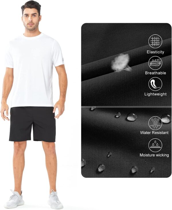 NORTHYARD Men's Athletic Running Shorts Quick Dry Workout Shorts Lightweight Sports Gym Basketball Short Hiking