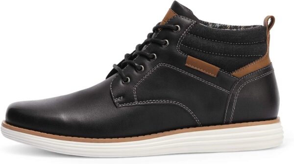 Bruno Marc Men's Mid Top Chukka Sneaker Lace Up Dress Boot