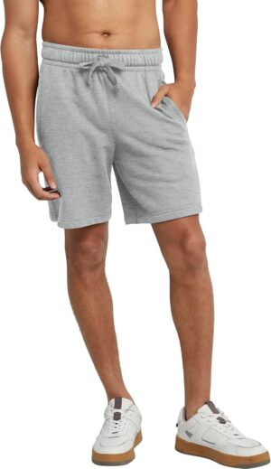 Hanes Men's Originals Heavyweight Fleece Sweat Shorts with Pockets