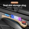 2PCS Car Seat Gap Filler Organizer with Phone Holder,[Upgrade Version] Car Seat Gap Organizer for Prevent Falling,Essential Car Accessories Car Side Seat Gap Filler (Beige)