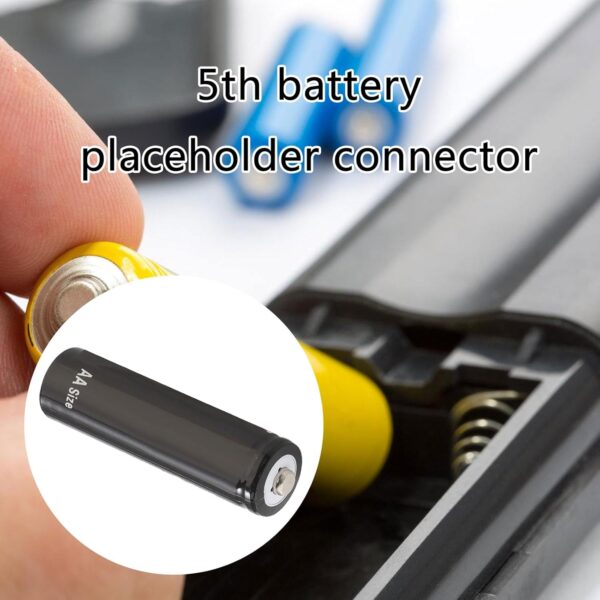 Portable Without Power 14500 LR6 AM3 AA Size Fake Battery Conductor Connector for Wide Use in Electronics Gadgets