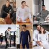 WEERTI Thermal Underwear for Men Long Johns with Fleece Lined, Base Layer Men Cold Weather Top Bottom