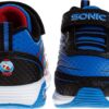 Josmo Kids Sonic the Hedgehog Sneakers LED Light Up Shoe (Toddler/Little Kid)