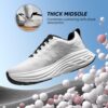 NORTIV 8 Women's Walking Shoes Cushion Running Tennis Shoes ActiveFloat Non-Slip Comfortable Breathable Workout Gym Sports Athletic Fashion Sneakers