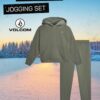 Volcom Boys' Jog Set - 2 Piece Soft Fleece Active Set Boys Hoodie Sweatshirt and Jogger Pants - Cozy Boys Jogger Set (4-20)