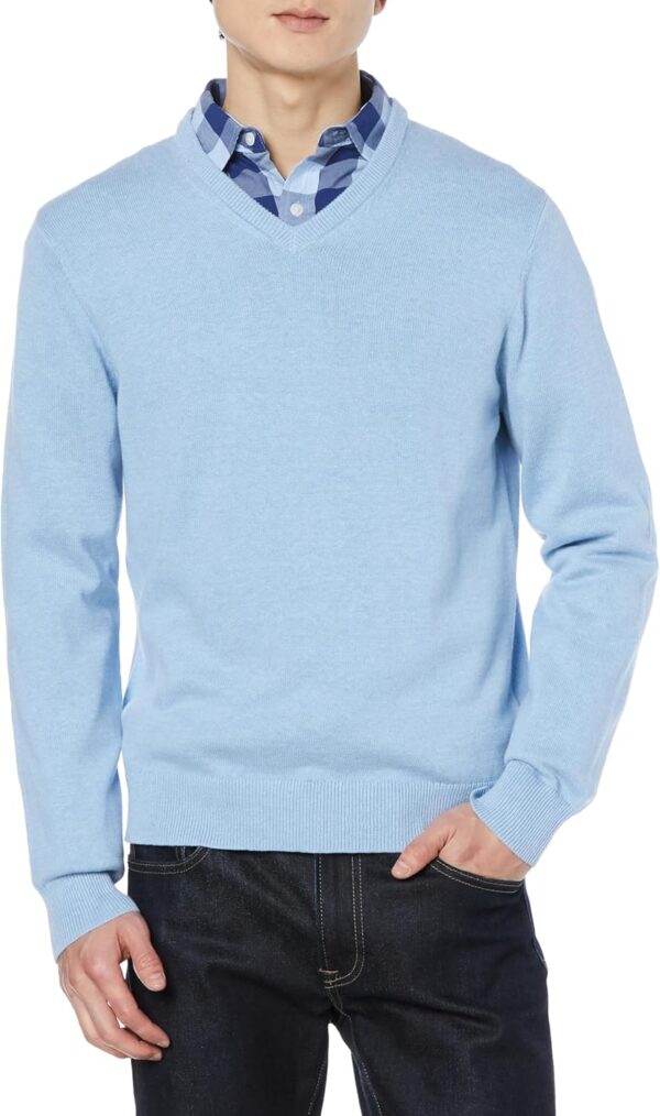 Amazon Essentials Men's V-Neck Sweater (Available in Big & Tall)