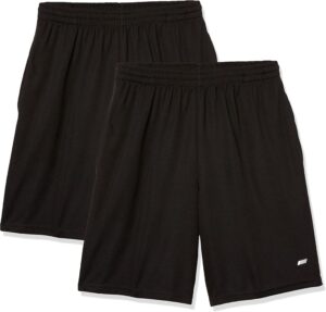 Amazon Essentials Men's Performance Tech Loose-Fit Lightweight Shorts (Available in Big & Tall), Pack of 2