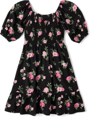 The Children's Place Girls' Short Sleeve Everday Dresses