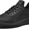 Bruno Marc Men's Hands Free Non Slip Shoes, Lightweight Mens Work Shoes & Restaurant or Food Service Sneakers