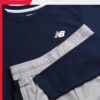 New Balance Boys' Tracksuit Set - 2 Piece Long Sleeve Poly Thermal Shirt and Tricot Jogger Sweatpants for Boys (8-20)