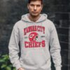 Junk Food Clothing x NFL - Team Helmet - Unisex Adult Pullover Hoodie for Men and Women - Officially Licensed NFL Apparel