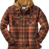 Legendary Whitetails Men's Maplewood Hooded Shirt Jacket