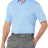 Callaway Men's Fine Line Stripe Short Sleeve Golf Polo Shirt