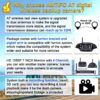 Wireless Backup Camera for Furrion RV: 7-Inch Recording Plug-Play Easy Setup Truck Trailer Back Rear View Camera Touch Button Monitor Split Screen 4 Channels AMTIFO A7