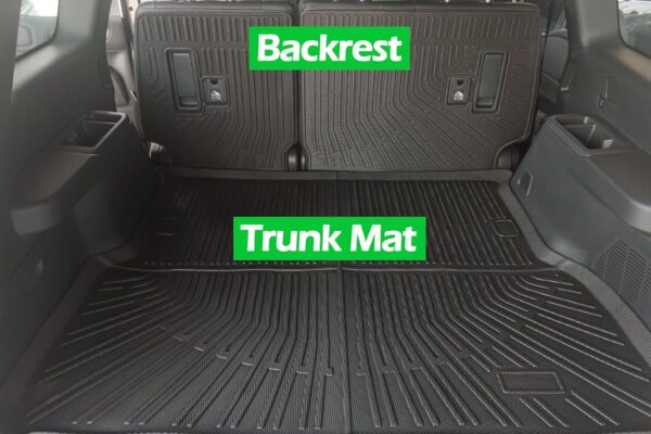 All Weather Floor Mats for All New Hyundai Tucson 2025 Interior Accessories Full Set Cargo Liners Trunk Matt with Backrest Custom Fit Carpet Protector Cover Guard Liners